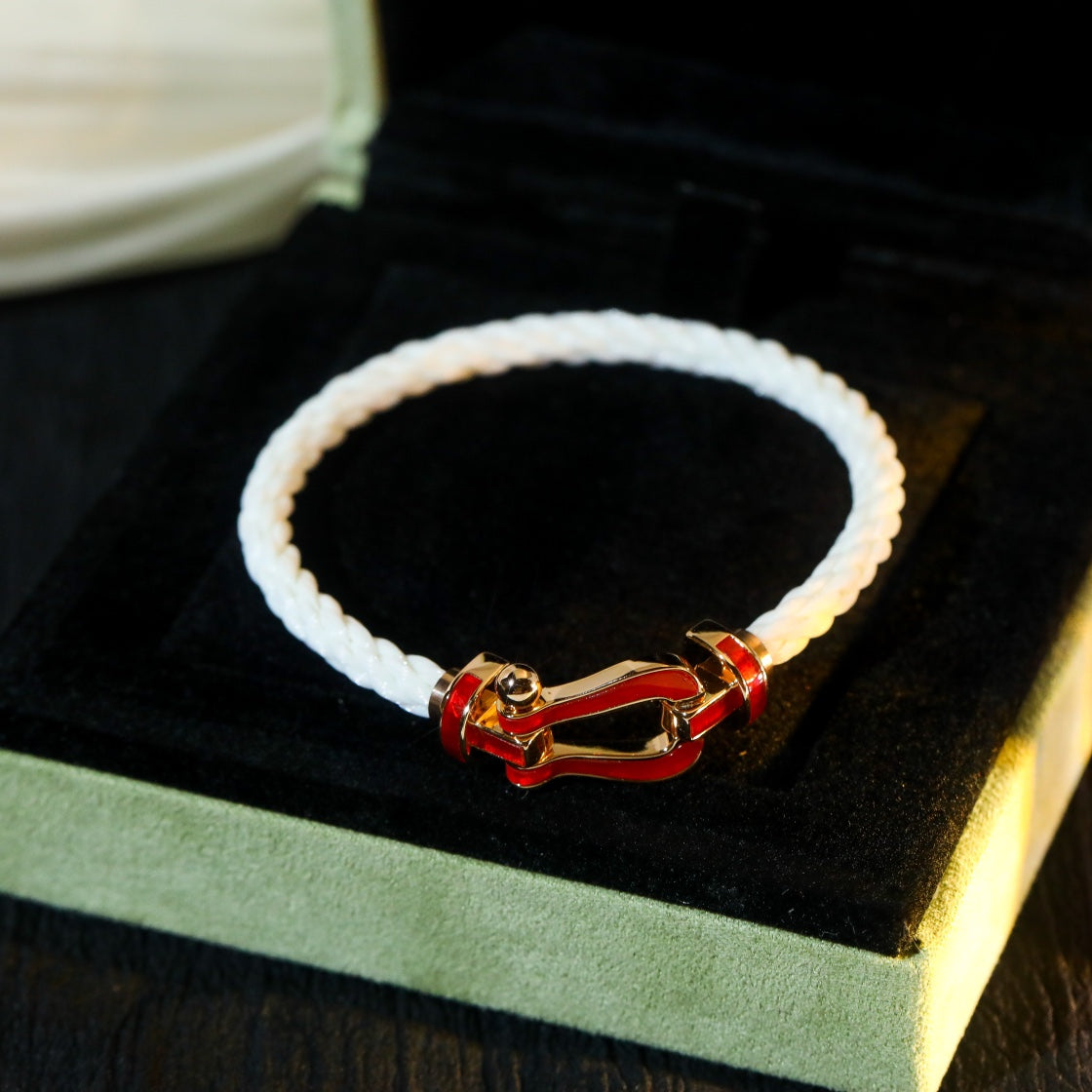 [Vera Jewelry]FORCE 10 WHITE TEXTILE DIAMOND PAVED