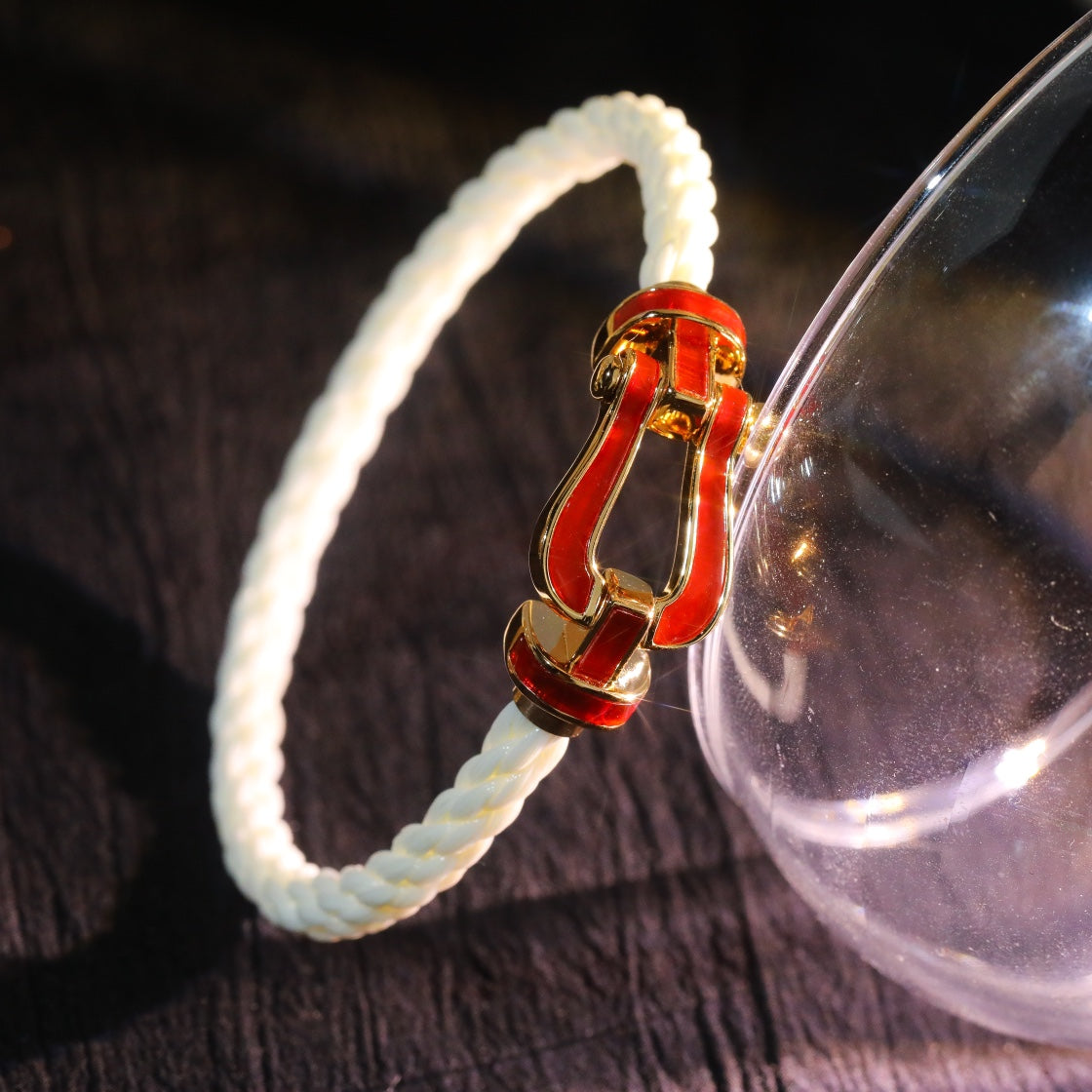 [Vera Jewelry]FORCE 10 WHITE TEXTILE DIAMOND PAVED