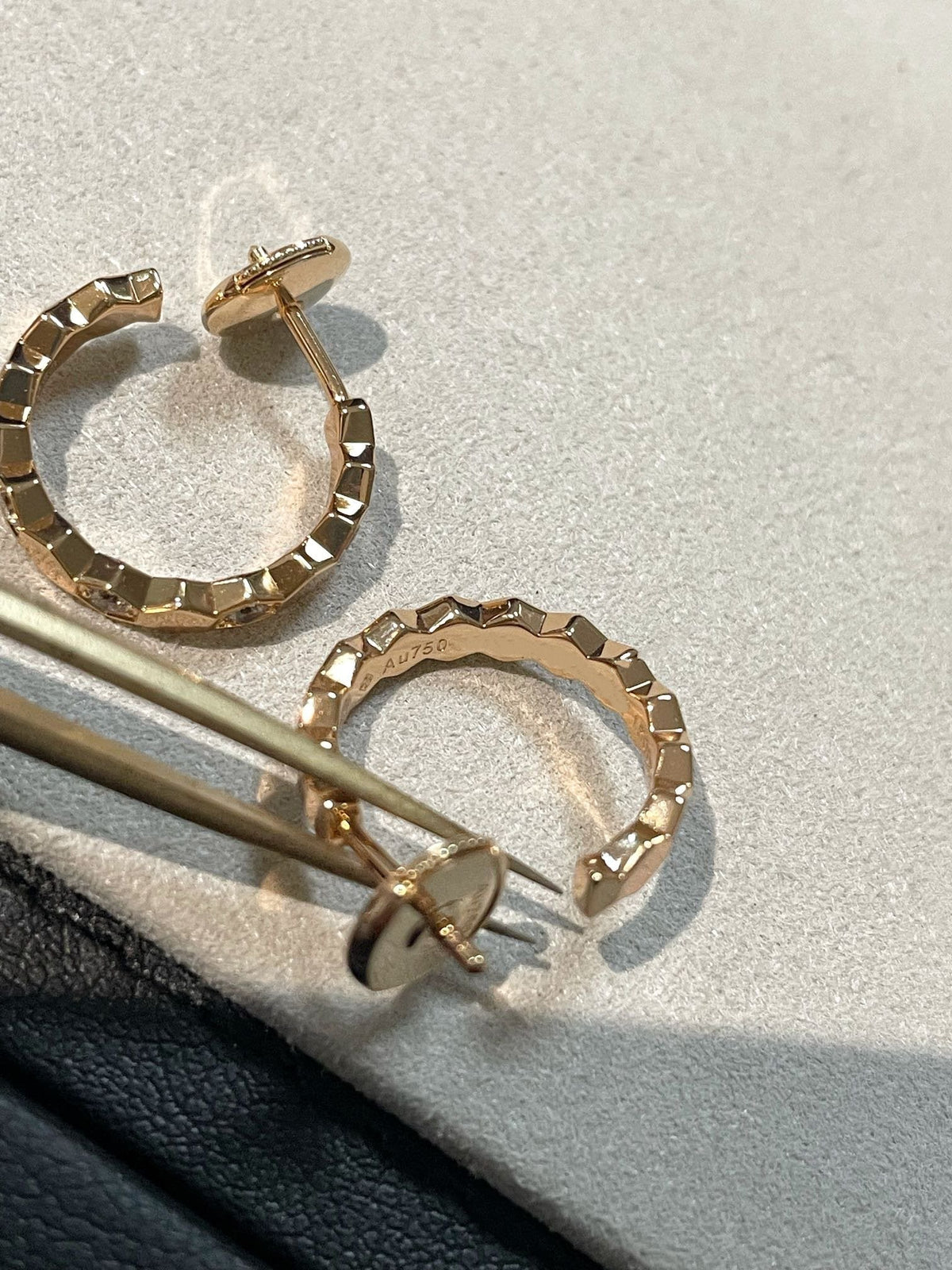 [Vera  Jewelry]Hollow Design Four-Leaf Clover Flower Shape Earrings