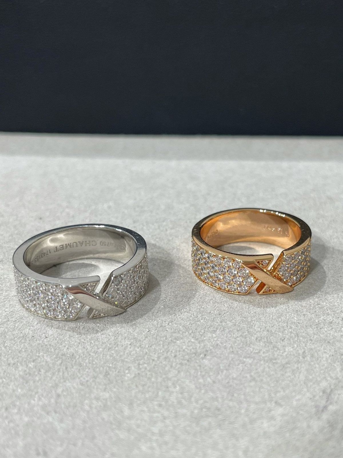 [Vera  Jewelry]LIENS EVIDENCE  DIAMOND PAVED RING