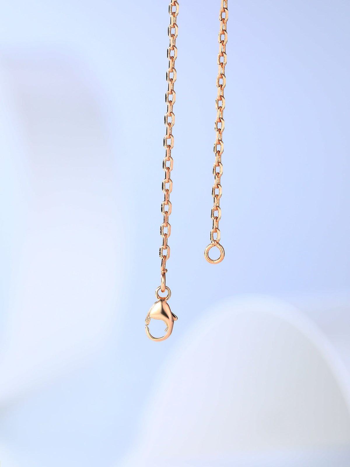 [Vera  Jewelry]H CAGE PINK GOLD NECKLACE