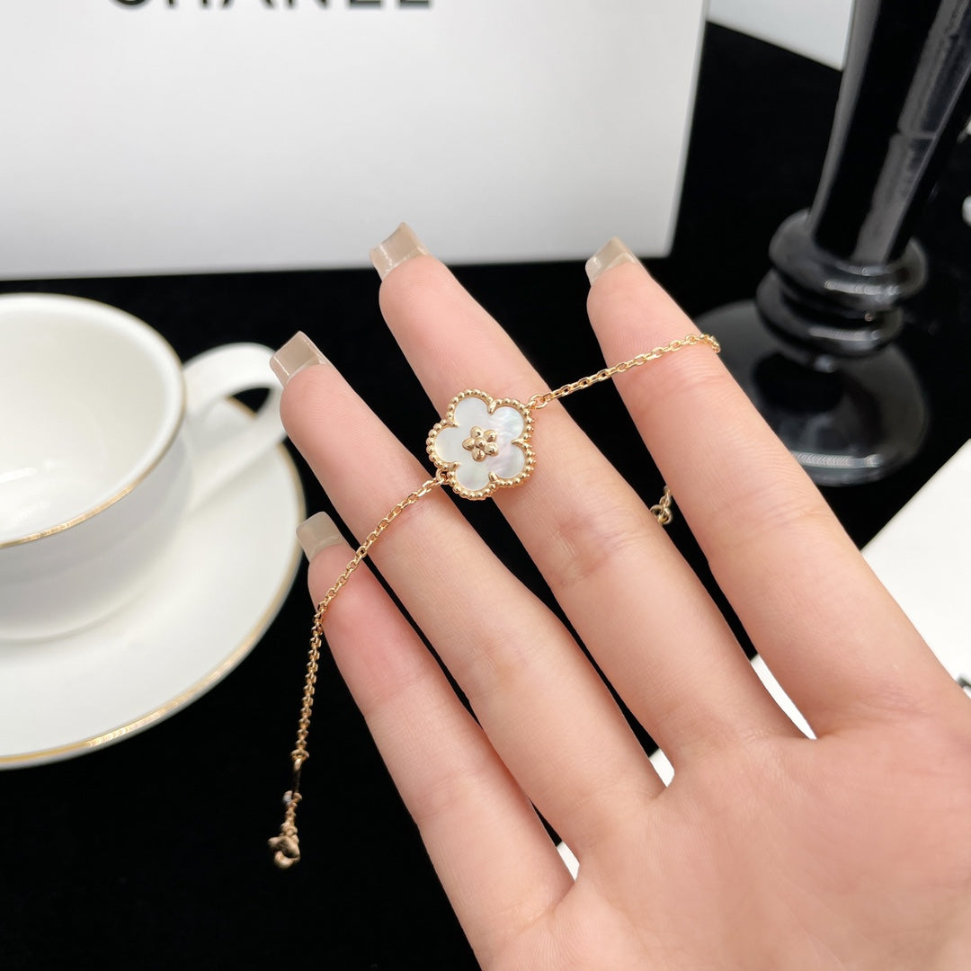 [Vera  Jewelry]LUCKY SPRING ROSE GOLD MOP BRACELET