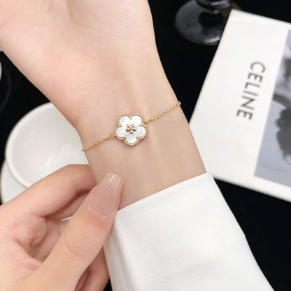 [Vera  Jewelry]LUCKY SPRING ROSE GOLD MOP BRACELET