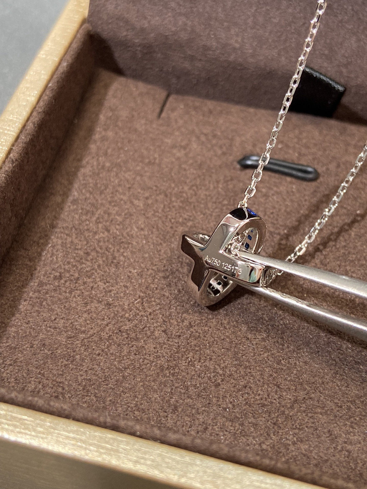 [Vera Jewelry]LIENS DIAMOND SILVER NECKLACE