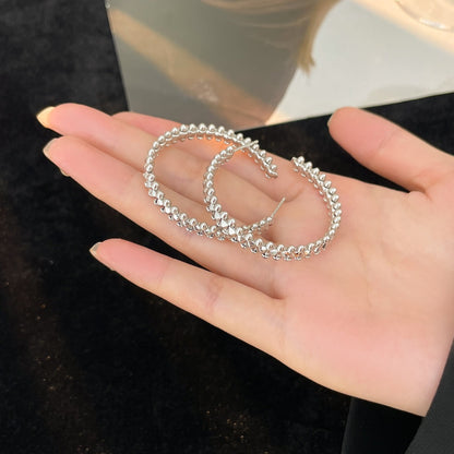 [Vera  Jewelry]CLASH HOOP EARRINGS