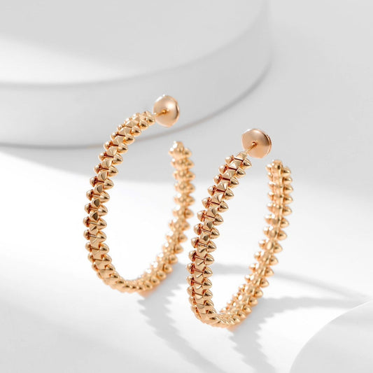 [Vera  Jewelry]CLASH HOOP EARRINGS