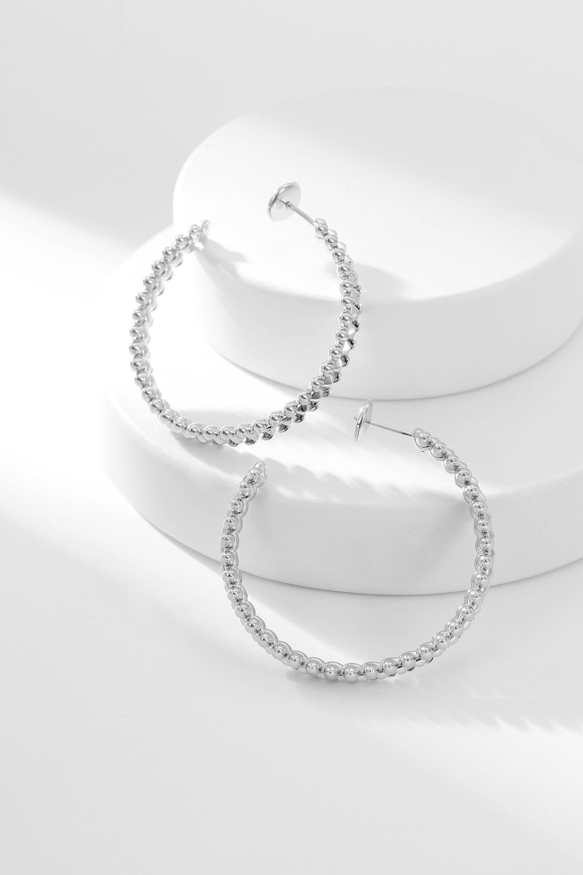 [Vera  Jewelry]CLASH HOOP EARRINGS