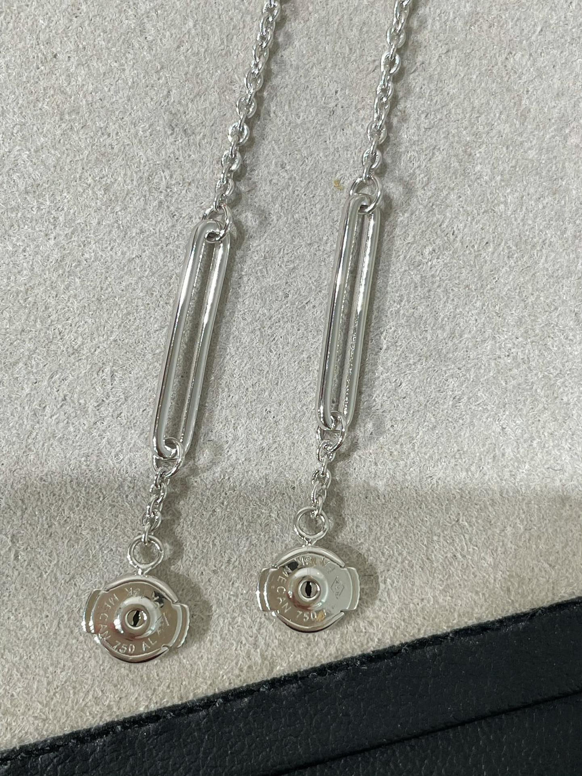 [Vera  Jewelry]CHAINE CHAOS DIAMOND DROP EARRINGS