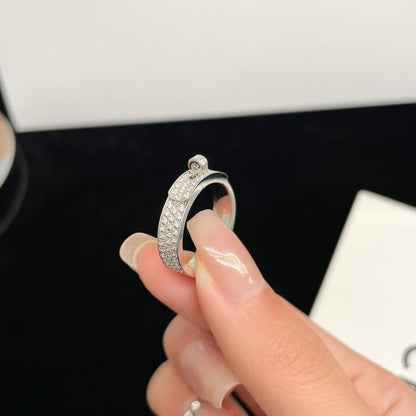 [Vera Jewelry]KELLY SILVER DIAMOND RING