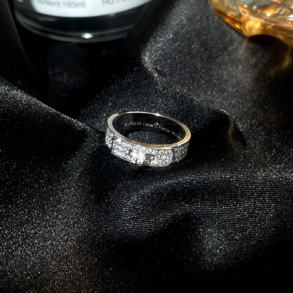 [Vera Jewelry]KELLY SILVER DIAMOND RING