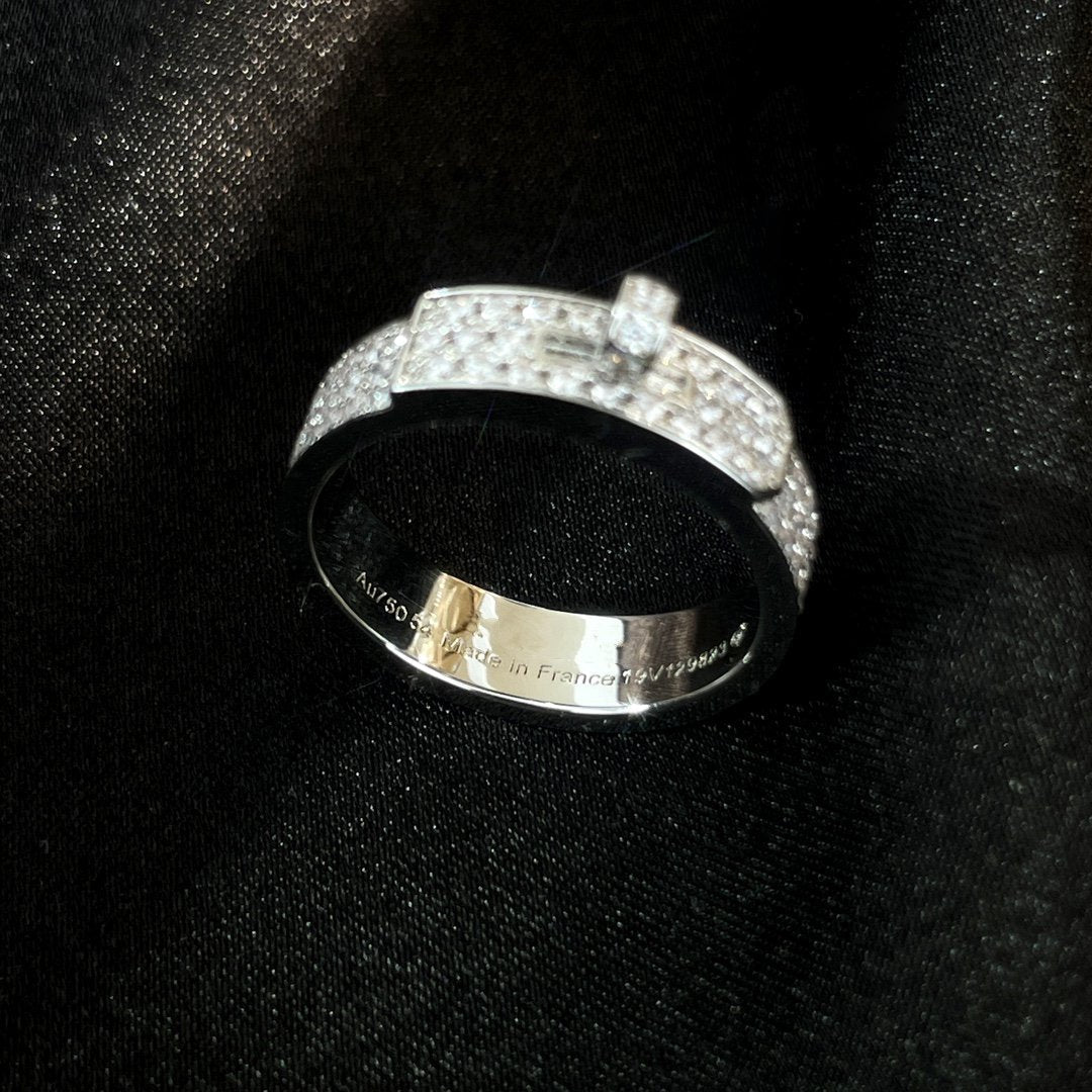 [Vera  Jewelry]KELLY SILVER DIAMOND RING
