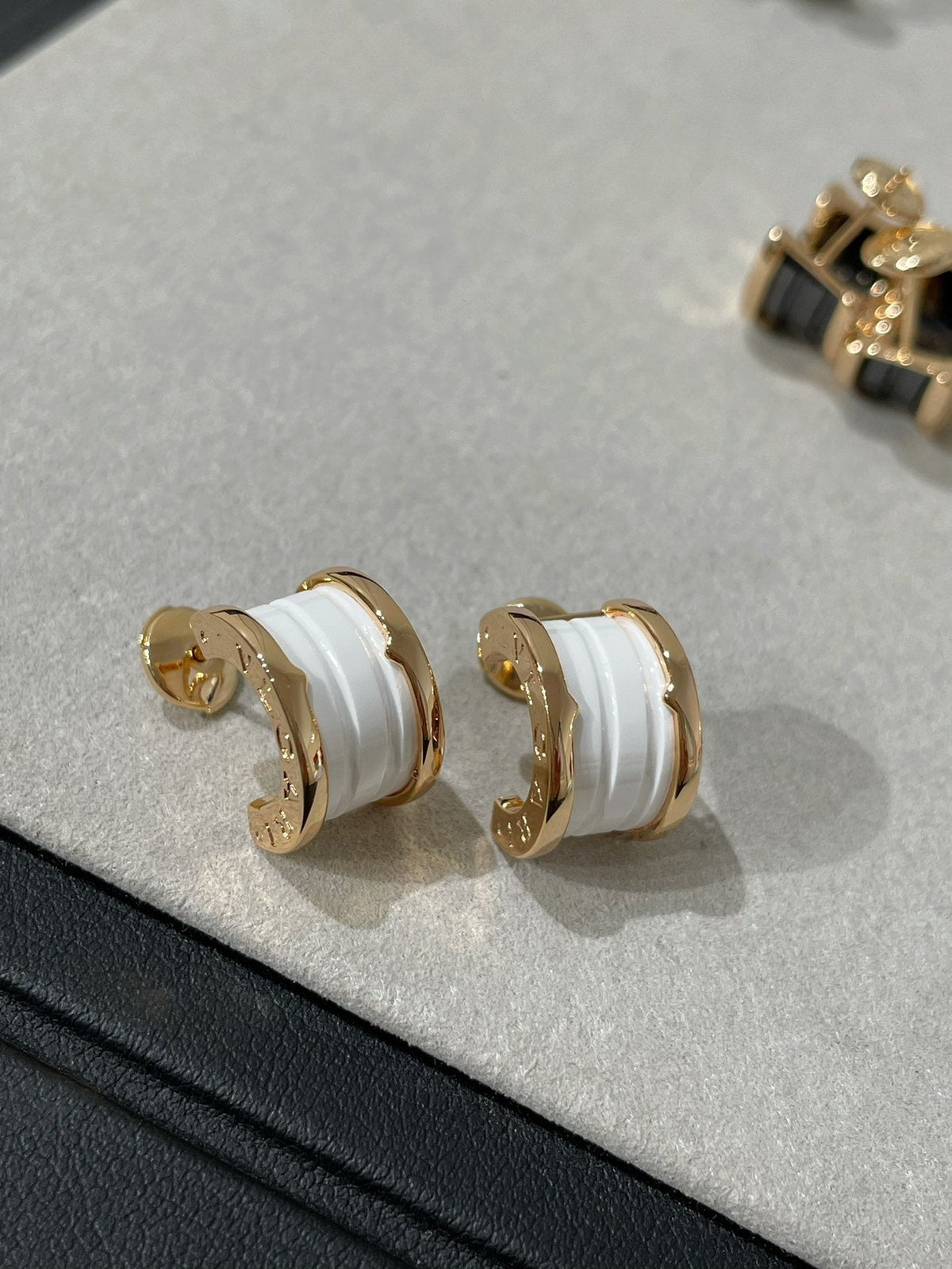 [Vera]ZERO 1 ピンクゴールド セラミック ピアス