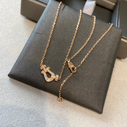 [Vera  Jewelry]FORCE 10 DIAMOND PINK GOLD NECKLACE MINI MODEL