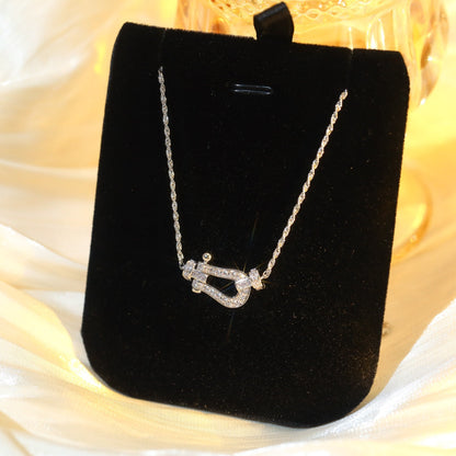 [Vera Jewelry]FORCE 10 DIAMOND SILVER NECKLACE MINI MODEL