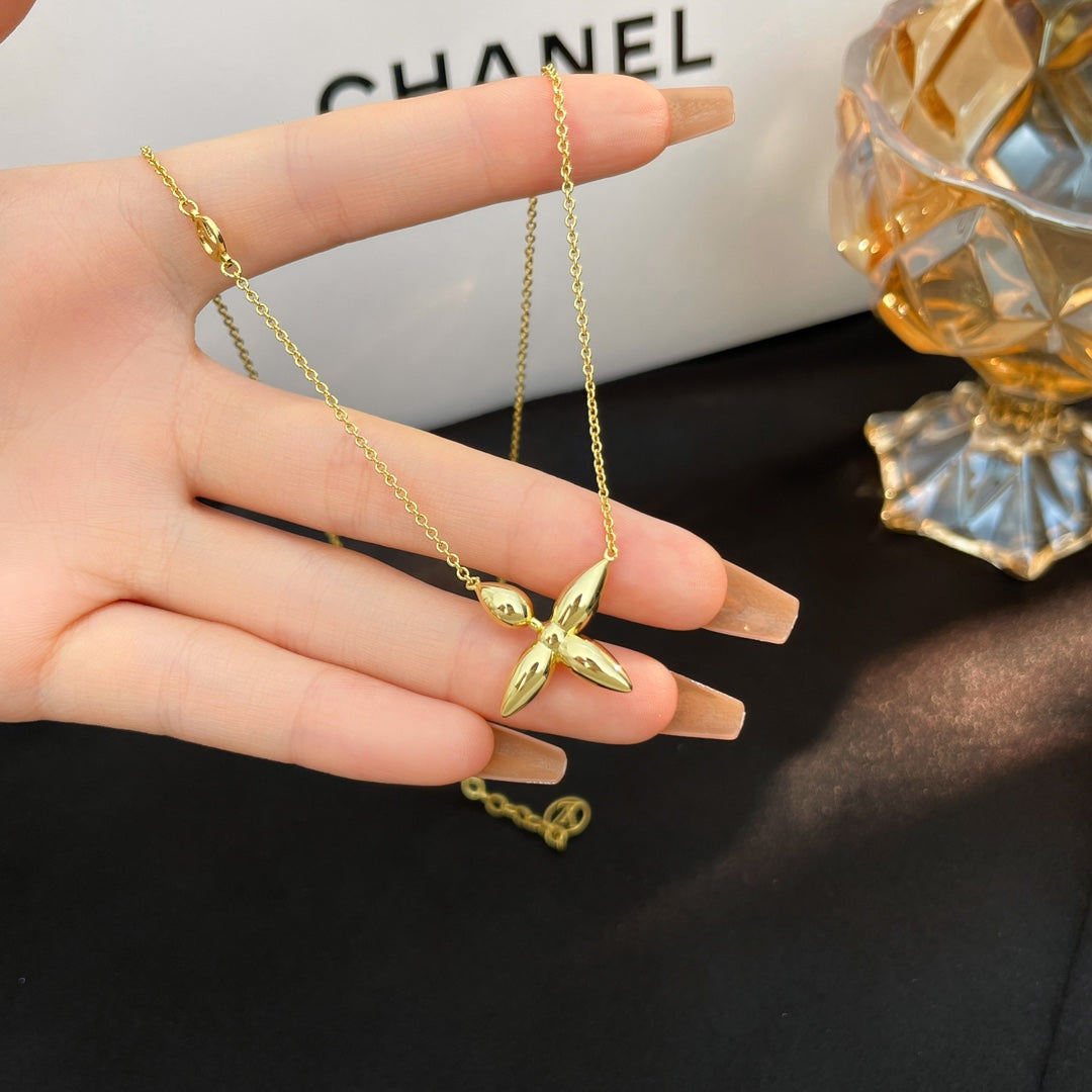 [Vera  Jewelry]LOUISETTE GOLD NECKLACE