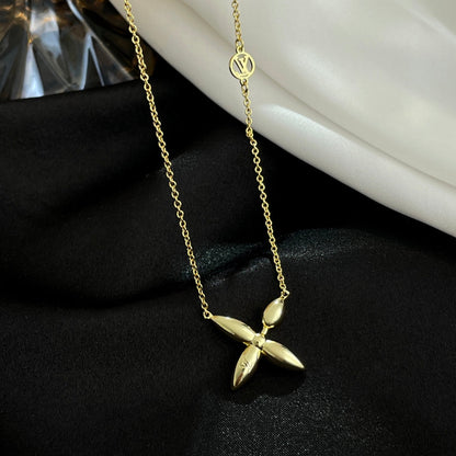 [Vera  Jewelry]LOUISETTE GOLD NECKLACE