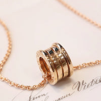 [Vera Jewelry]ZERO 1 PINK GOLD NECKLACE
