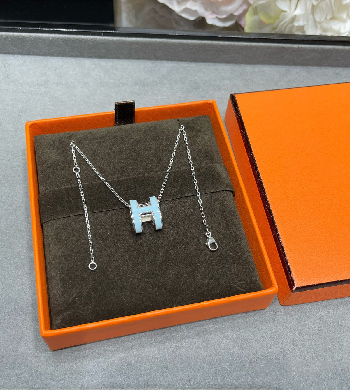 [Vera Jewelry]POP H HALSKETTE HIMMELBLAU