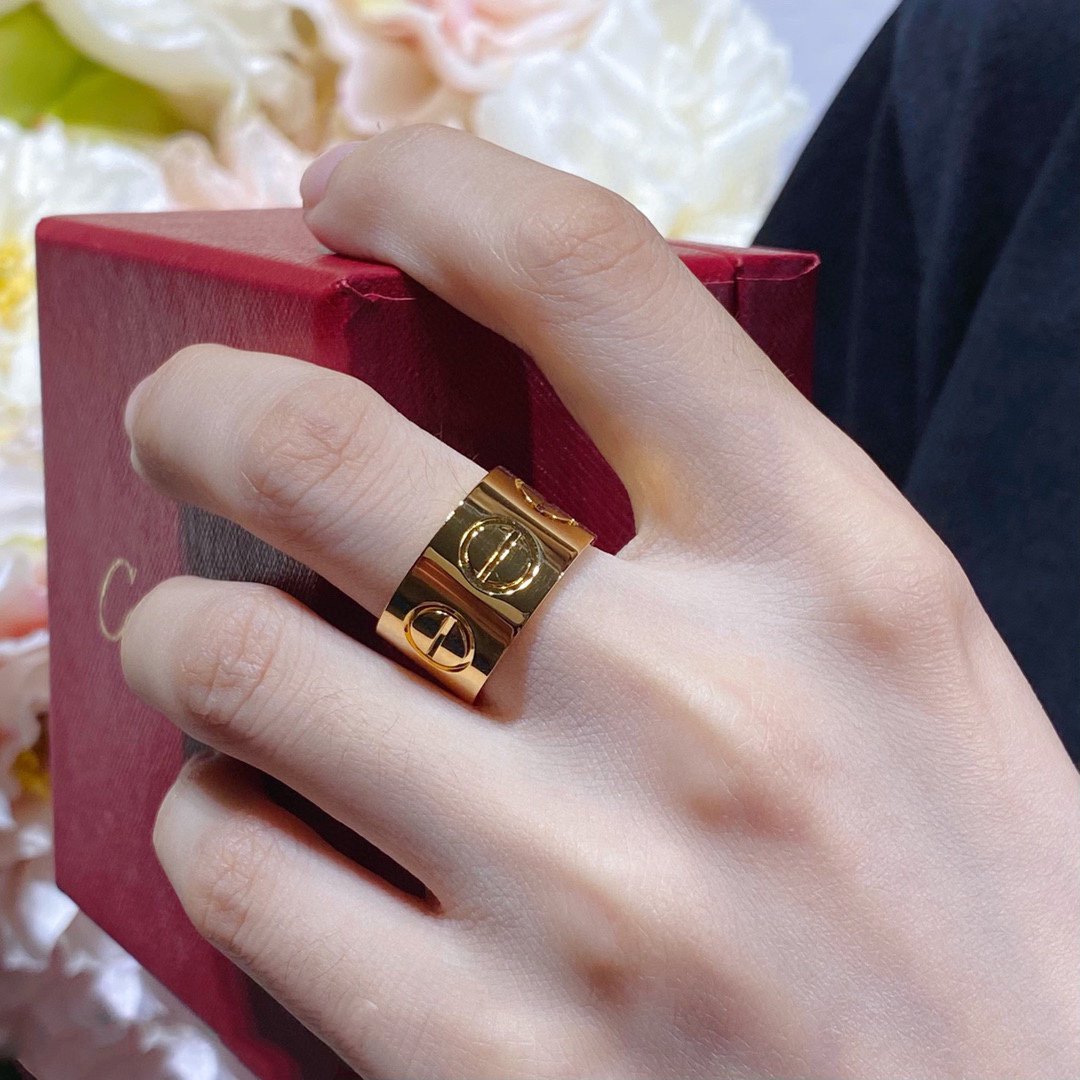 [Vera  Jewelry]LOVE 11MM LARGE RING