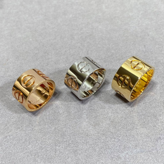 [Vera  Jewelry]LOVE 11MM LARGE RING