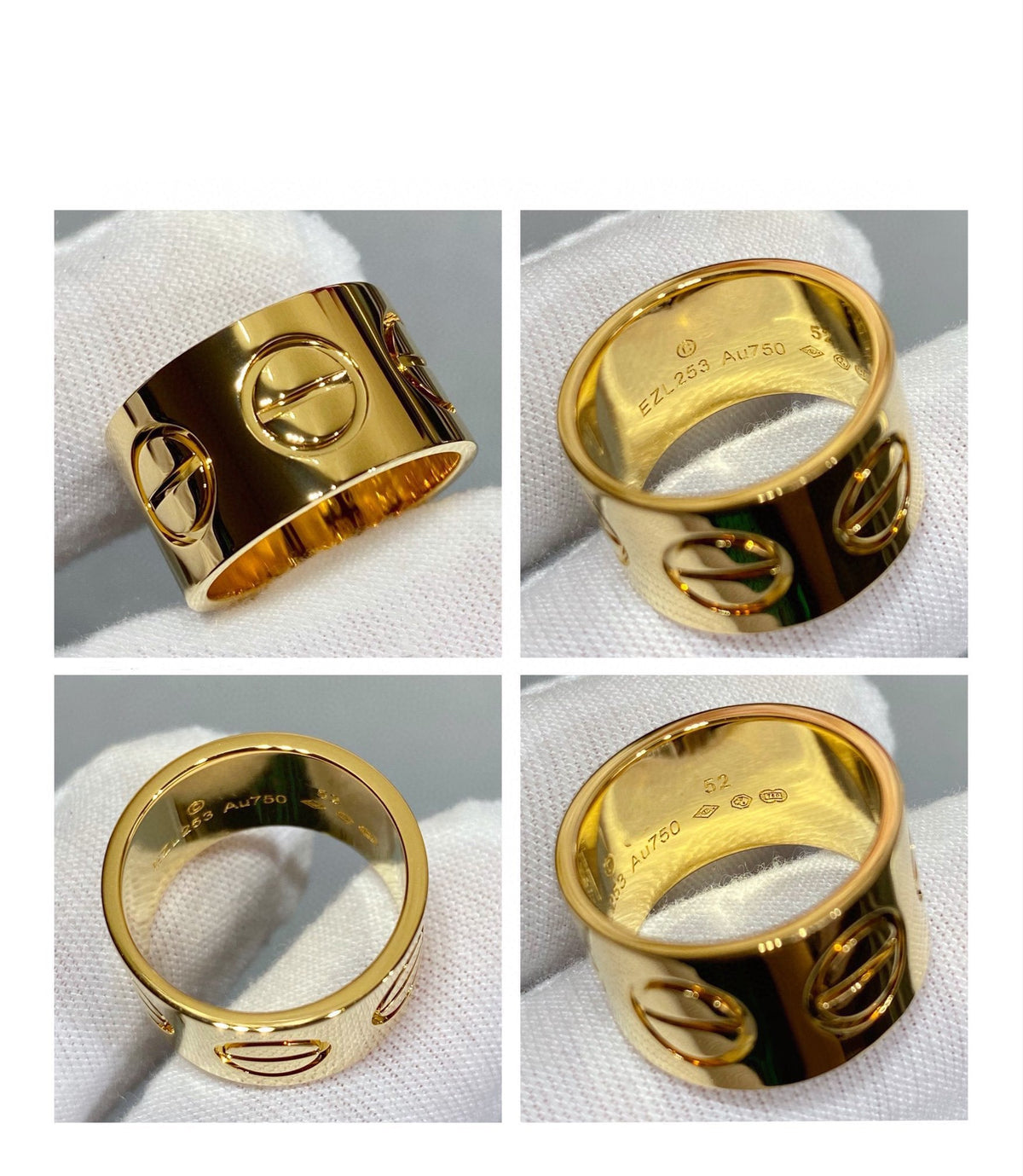 [Vera  Jewelry]LOVE 11MM LARGE RING