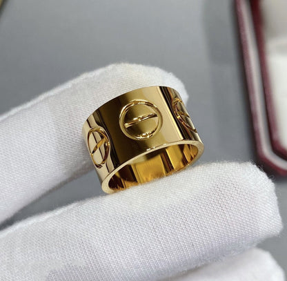 [Vera  Jewelry]LOVE 11MM LARGE RING