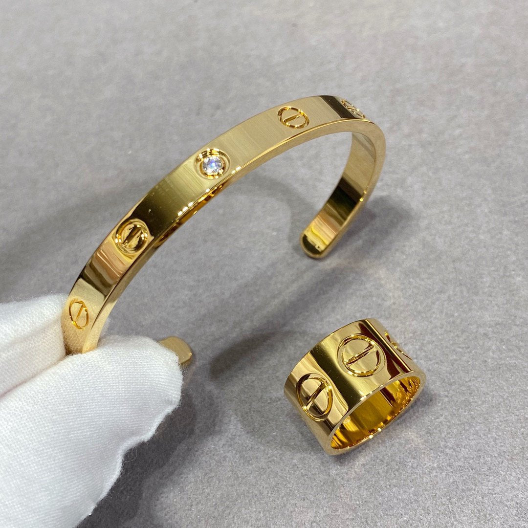 [Vera  Jewelry]LOVE 11MM LARGE RING