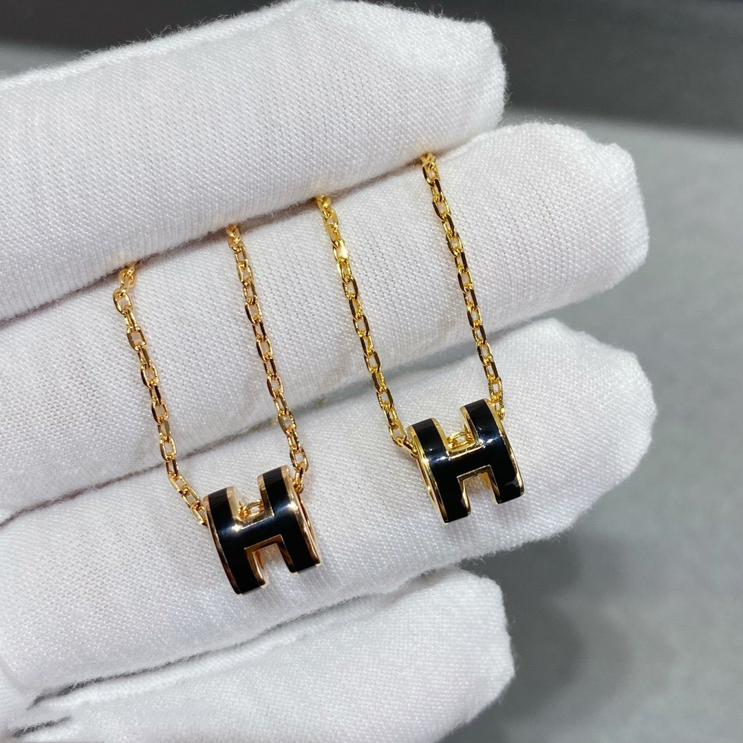 [Vera Jewelry]MINI POP H NECKLACE