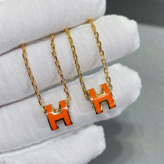 [Vera  Jewelry]MINI POP H NECKLACE