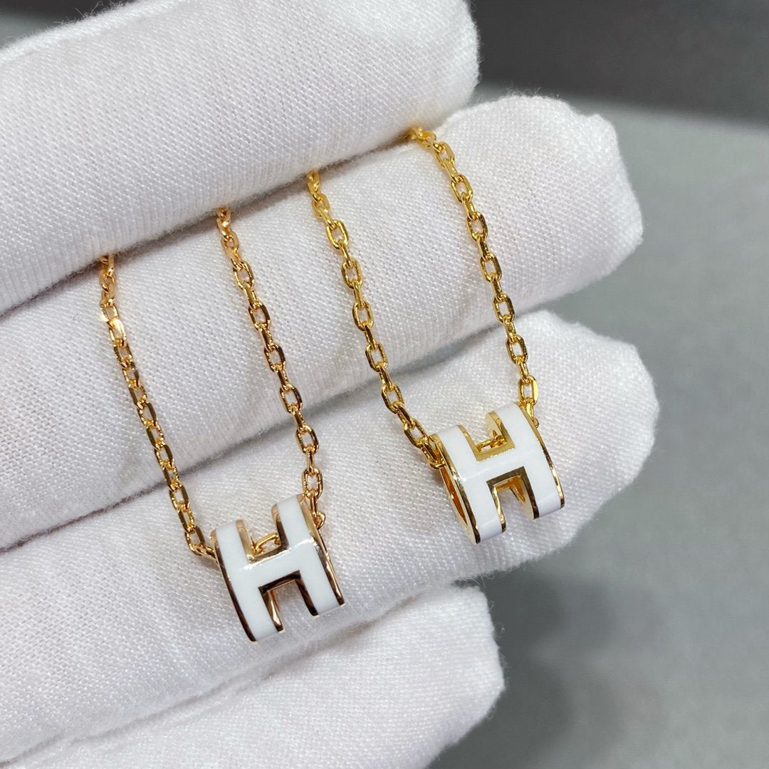 [Vera Jewelry]MINI POP H NECKLACE