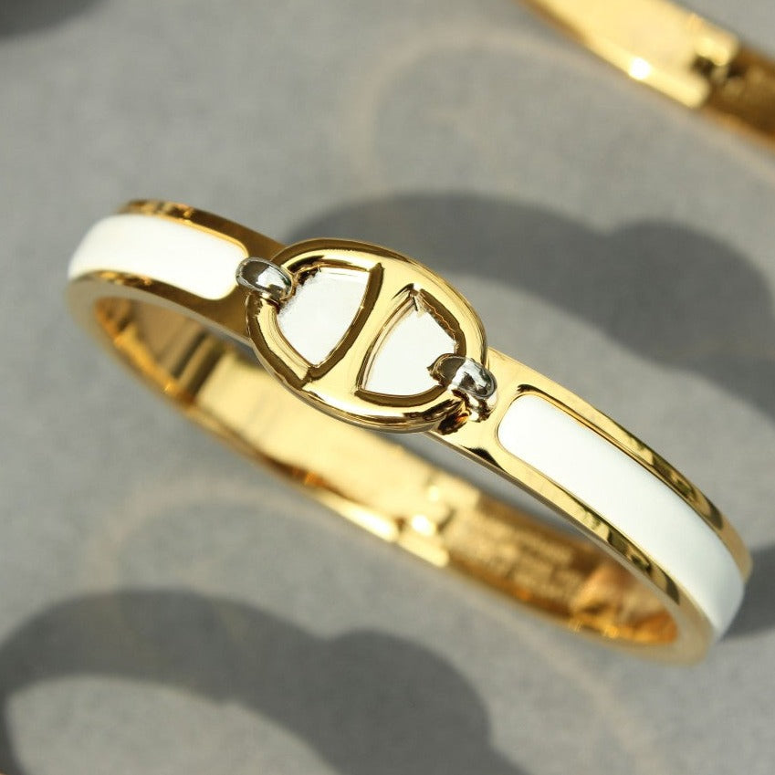[Vera  Jewelry]CLIC CHAINE GOLD BRACELET