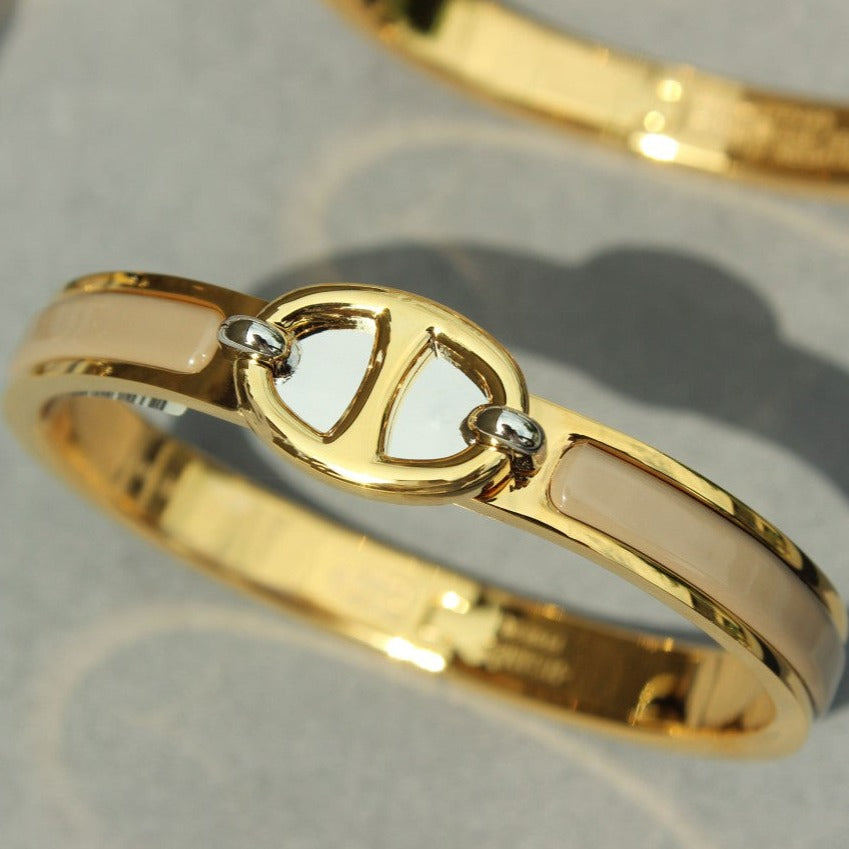 [Vera  Jewelry]CLIC CHAINE GOLD BRACELET
