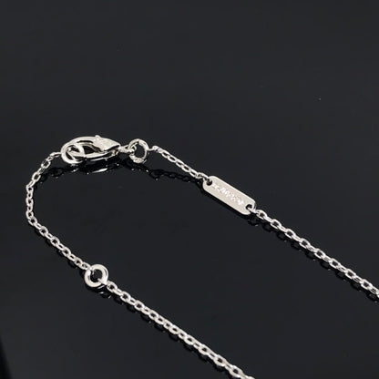 [Vera Jewelry]CLOVER PIETERSITE SILVER LONG NECKLACE