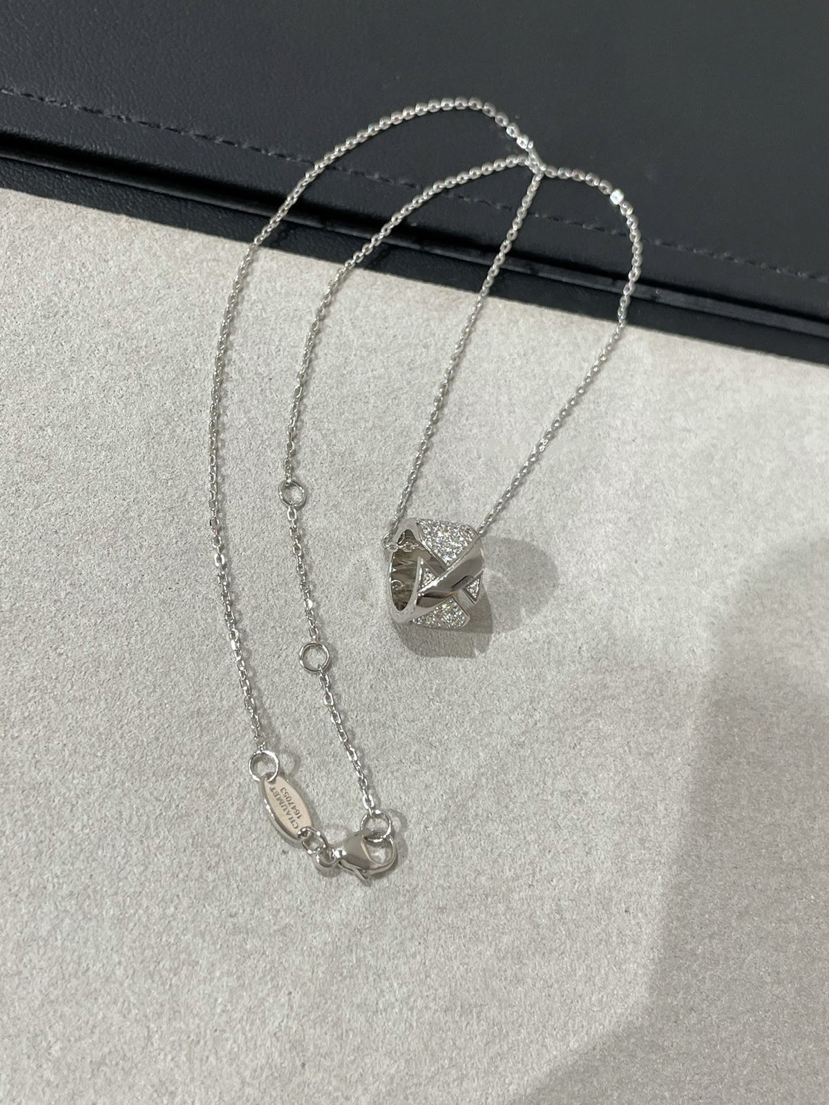 [Vera Jewelry]リアン エヴィダンス ダイヤモンド パヴェ ネックレス