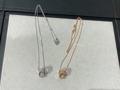 [Vera  Jewelry]LIENS EVIDENCE DIAMOND PAVED NECKLACE