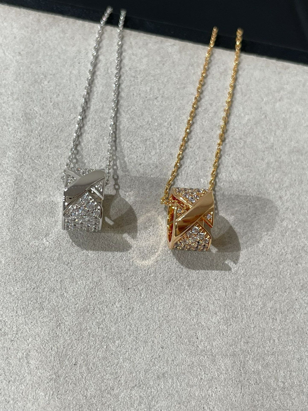 [Vera Jewelry]リアン エヴィダンス ダイヤモンド パヴェ ネックレス