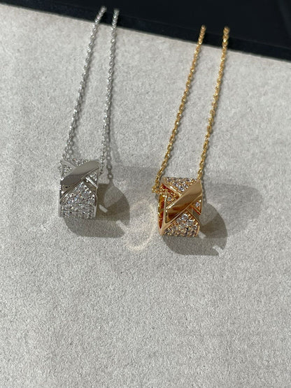 [Vera Jewelry]リアン エヴィダンス ダイヤモンド パヴェ ネックレス
