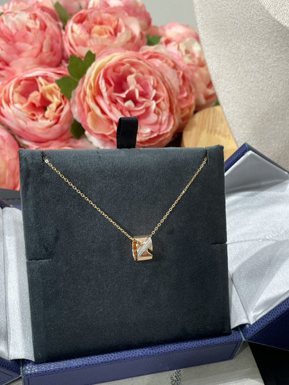 [Vera Jewelry]LIENS EVIDENCE DIAMOND NECKLACE