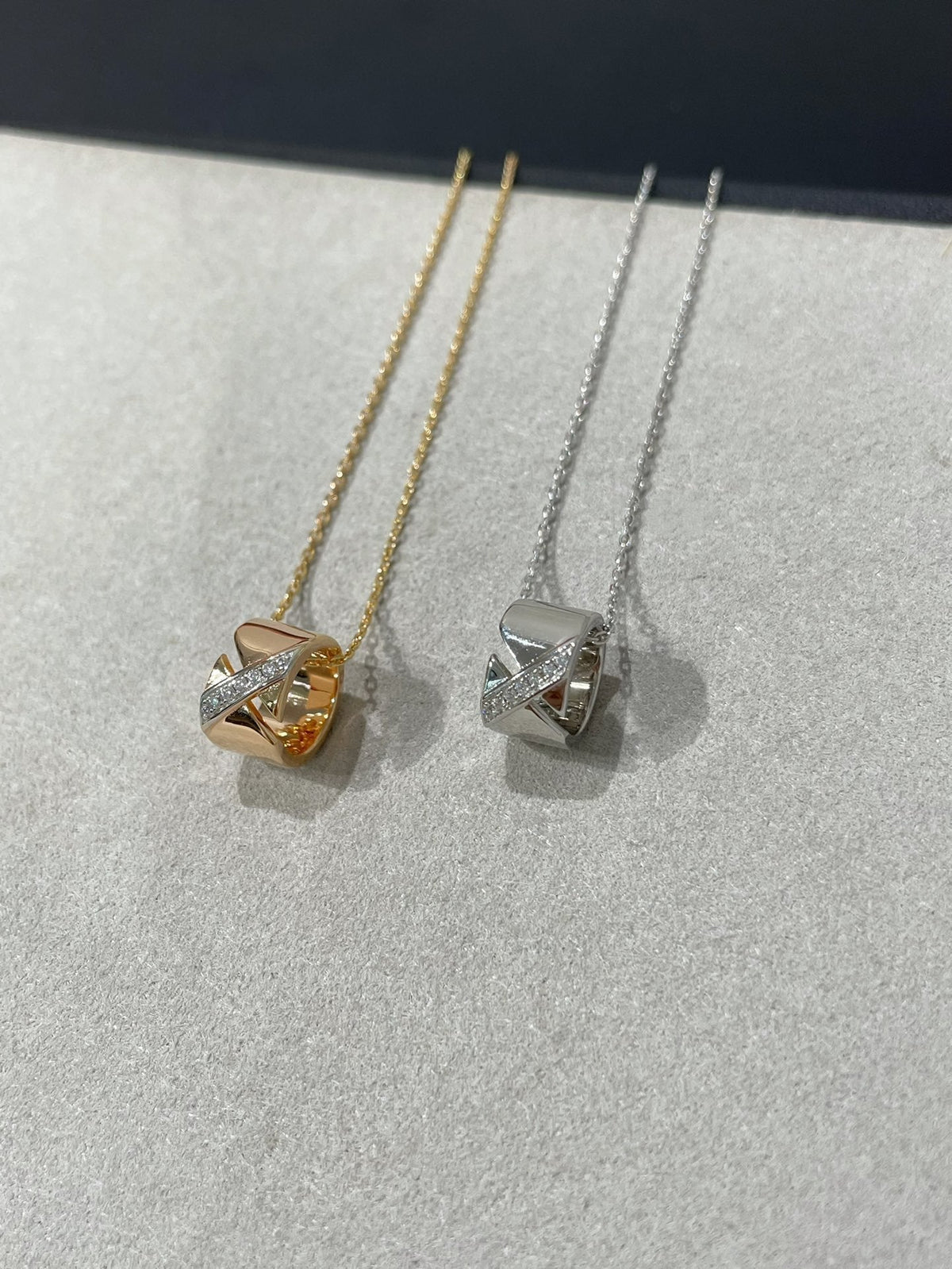 [Vera Jewelry]LIENS EVIDENCE DIAMOND NECKLACE