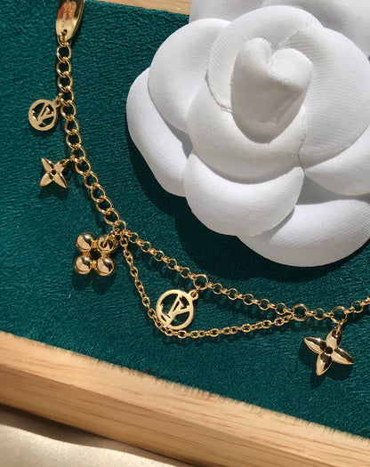 [Vera  Jewelry]BLOOMING PINK GOLD MOP BRACELET
