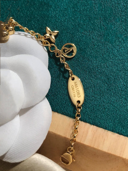 [Vera  Jewelry]BLOOMING PINK GOLD MOP BRACELET