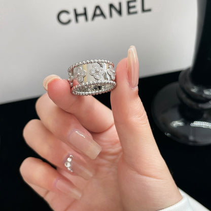 [Vera Jewelry]PERLEE DIAMOND LARGE RING