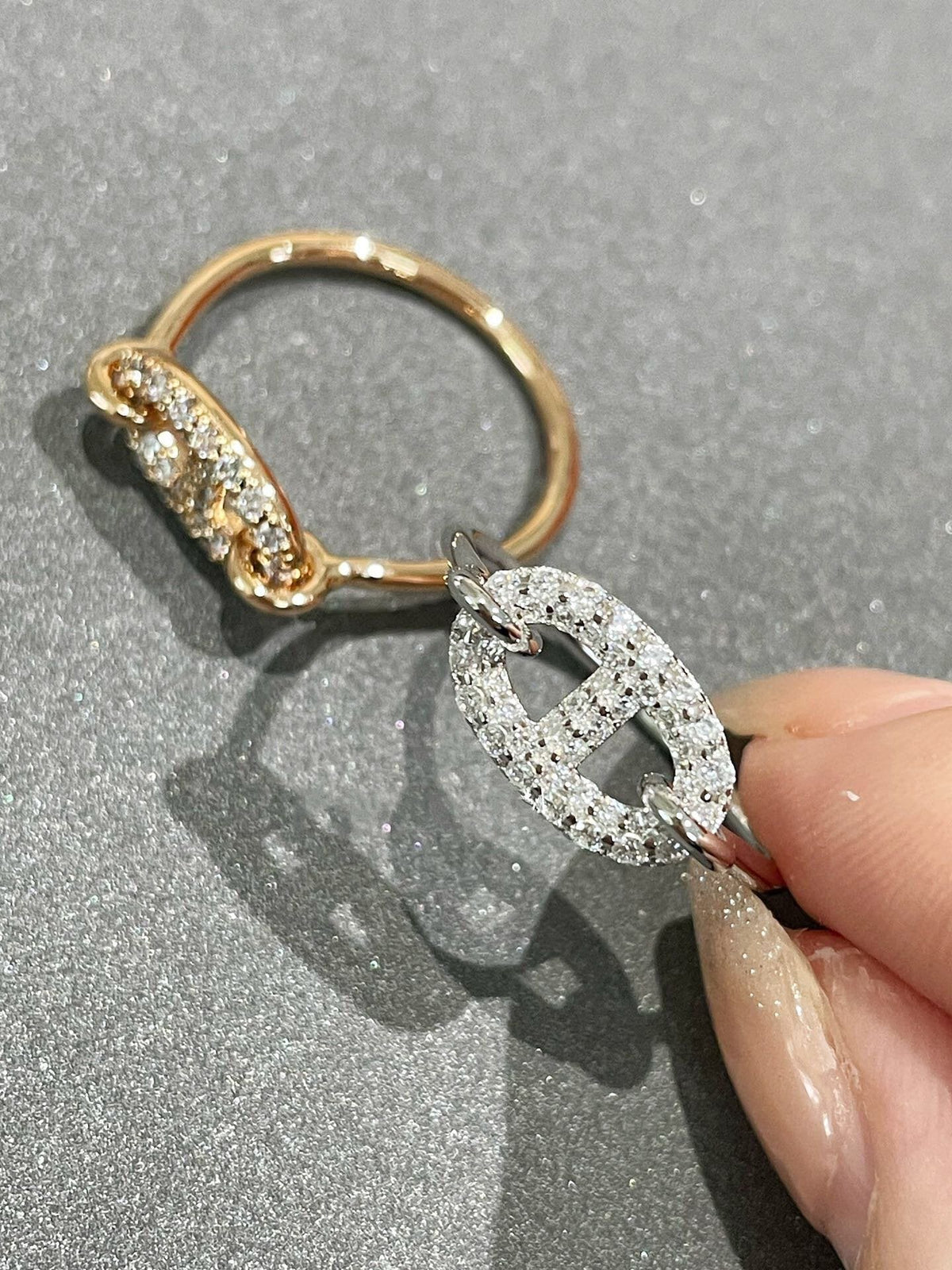 [Vera  Jewelry]RONDE SMALL DIAMOND RING