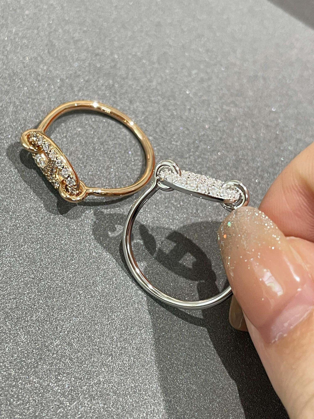 [Vera  Jewelry]RONDE SMALL DIAMOND RING