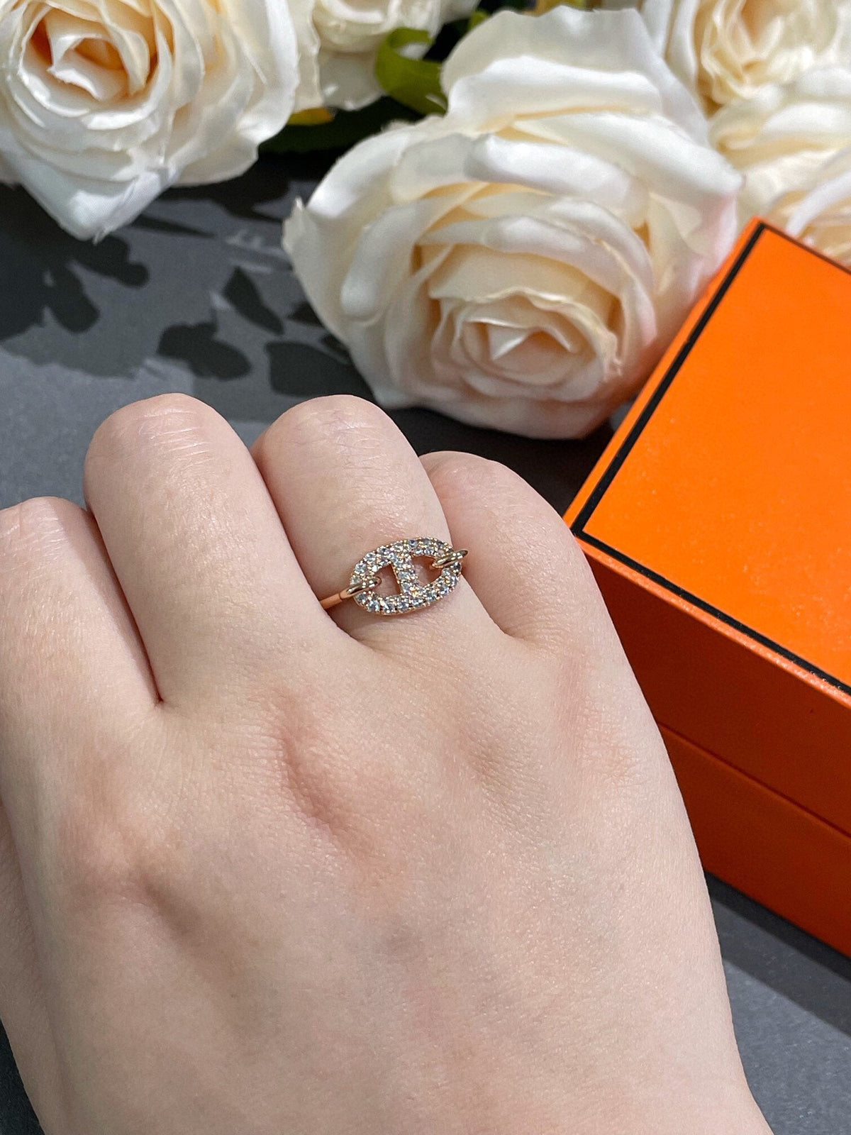 [Vera Jewelry]RONDE SMALL DIAMOND RING