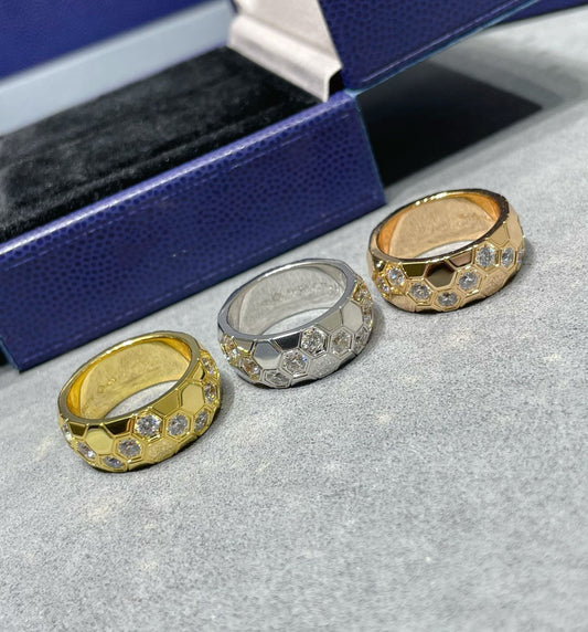 [Vera Jewelry]BEE LOVE DIAMOND LARGE RING
