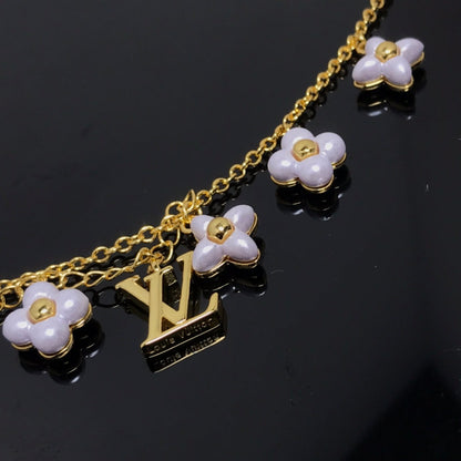 [Vera Jewelry]LOGO 6 MOTIF STAR AND SUN GOLD BRACELET