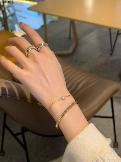 [Vera Jewelry]ダムール ダイヤモンド リンクブレスレット