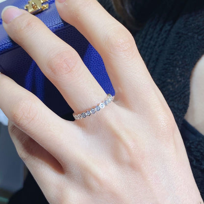 [Vera Jewelry]BEE LOVE DIAMOND PAVED SMALL RING