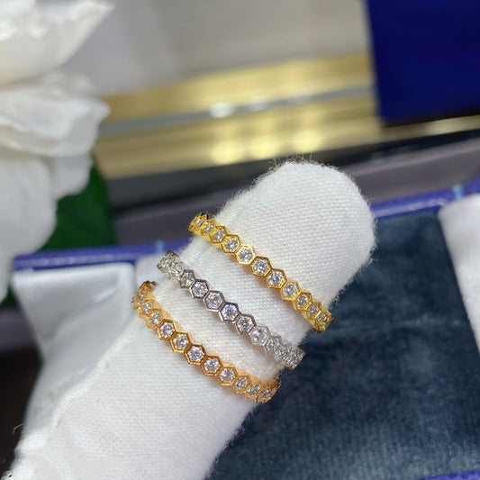 [Vera Jewelry]BEE LOVE DIAMOND PAVED SMALL RING